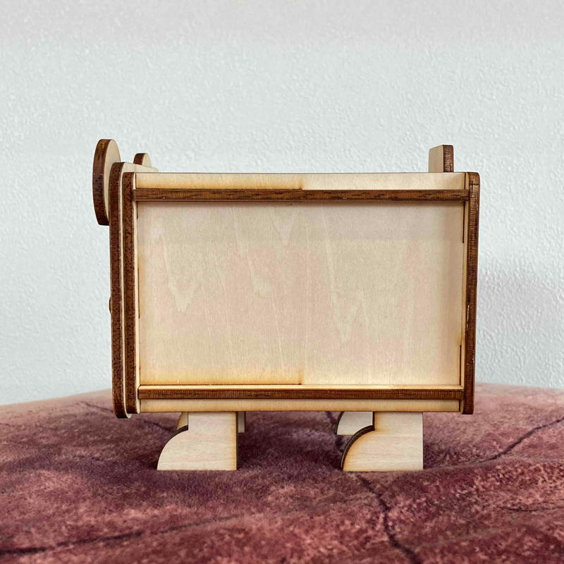 【木製 どうぶつ貯金箱 DIY 手作りキット】